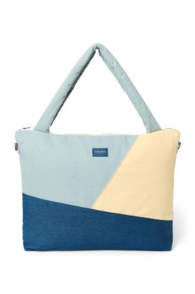 STUDIO NOOS - Patchwork DIAPER BAG - přebalovací taška | Denim