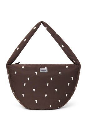 STUDIO NOOS - Puffy Cross Body Bag | Brown Hearts