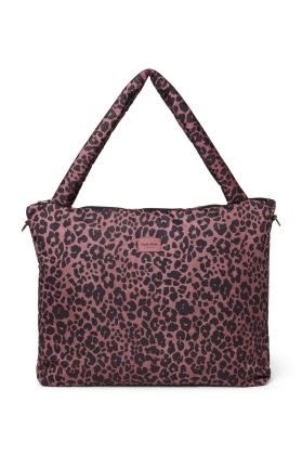 STUDIO NOOS - Puffy DIAPER BAG - přebalovací taška | Red Leopard