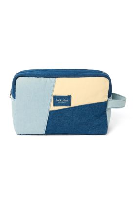 STUDIO NOOS - Patchwork Toiletry - toaletní taštička | Denim