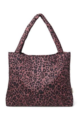 STUDIO NOOS - Puffy MOM BAG | Red Leopard