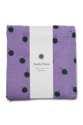 STUDIO NOOS - SWADDLE ZAVINOVAČKA Print Large | Purple Clover