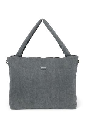STUDIO NOOS - Denim DIAPER BAG - přebalovací taška | Grey