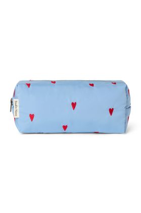 STUDIO NOOS - Puffy POUCH - kabelka | Light Blue Hearts