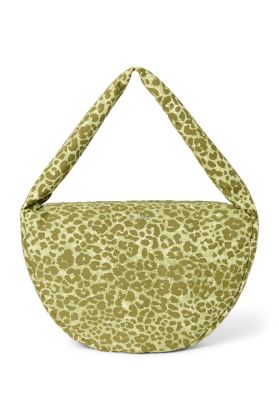 STUDIO NOOS - Cotton Cross Body bag | Green Leopard