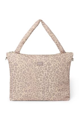 STUDIO NOOS - Puffy DIAPER BAG - prebaľovacia taška | Cream Leopard