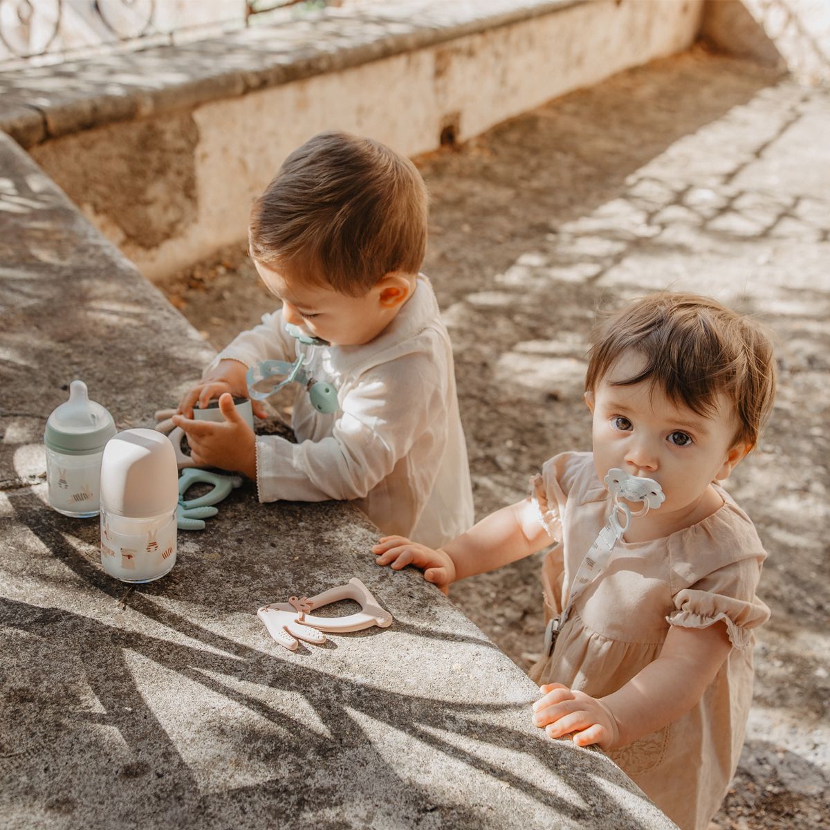 SUAVINEX | Novorozenecký set WONDERLAND NEW - RŮŽOVÝ