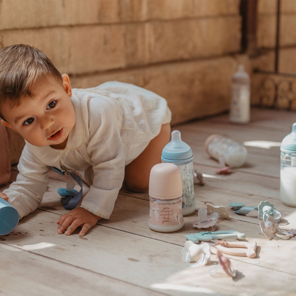 SUAVINEX | Novorozenecký set WONDERLAND NEW - MODRÝ