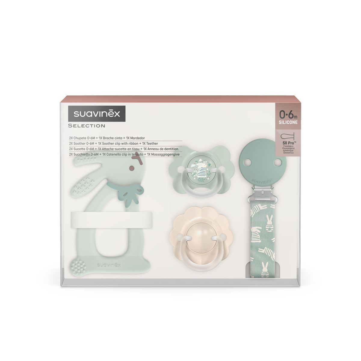 SUAVINEX | Dárkový set WONDERLAND NEW - ZELENÝ