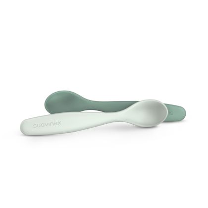 SUAVINEX | Lžičky WONDERLAND NEW 2 ks - ZELENÉ