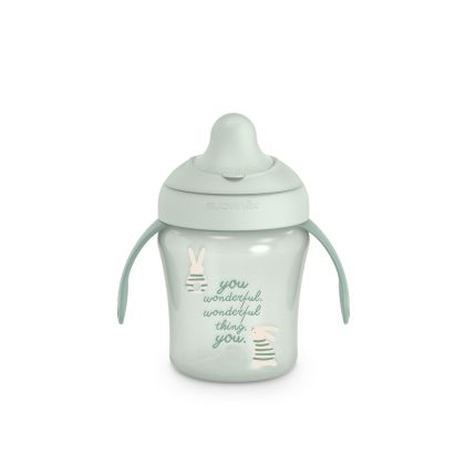 SUAVINEX | Nerozlievací hrnček WONDERLAND NEW 200 ml - zelený
