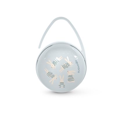 SUAVINEX | DUO krabička na šidítka WONDERLAND NEW - modrý králík