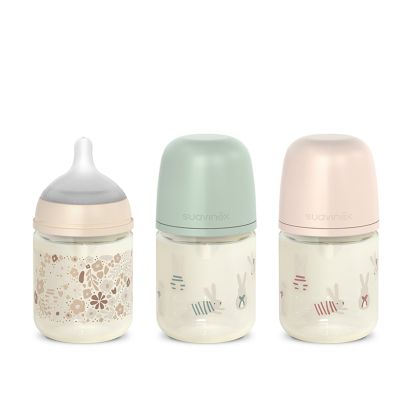 SUAVINEX | Fľaša sklo WONDERLAND NEW 120 ml fyziologická SX PRO +0 SF