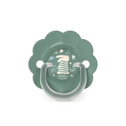 SUAVINEX | Dudlík SX PRO fyziologický WONDERLAND NEW 6/18m - zelený králík