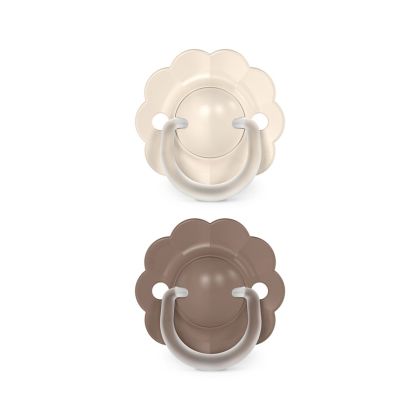 SUAVINEX | Dudlík SX PRO fyziologický 2 KS WONDERLAND NEW 6/18M - krémový + hnědý