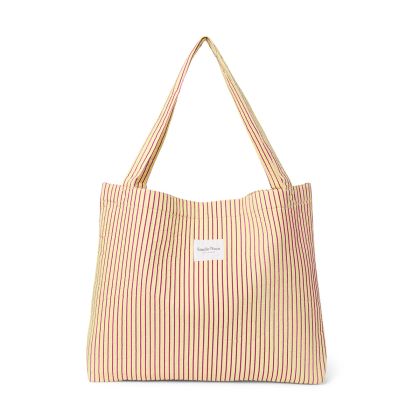 STUDIO NOOS - Poplin MOM BAG | Butter Yellow Striped
