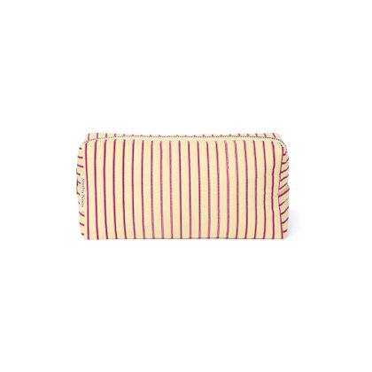 STUDIO NOOS - Poplin POUCH - kabelka | Butter Yellow Striped