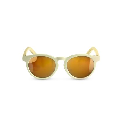 SUAVINEX | Dětské brýle - 0/12 měsíců polarizované s pouzdrem 2026 - KRÉMOVÉ kulaté