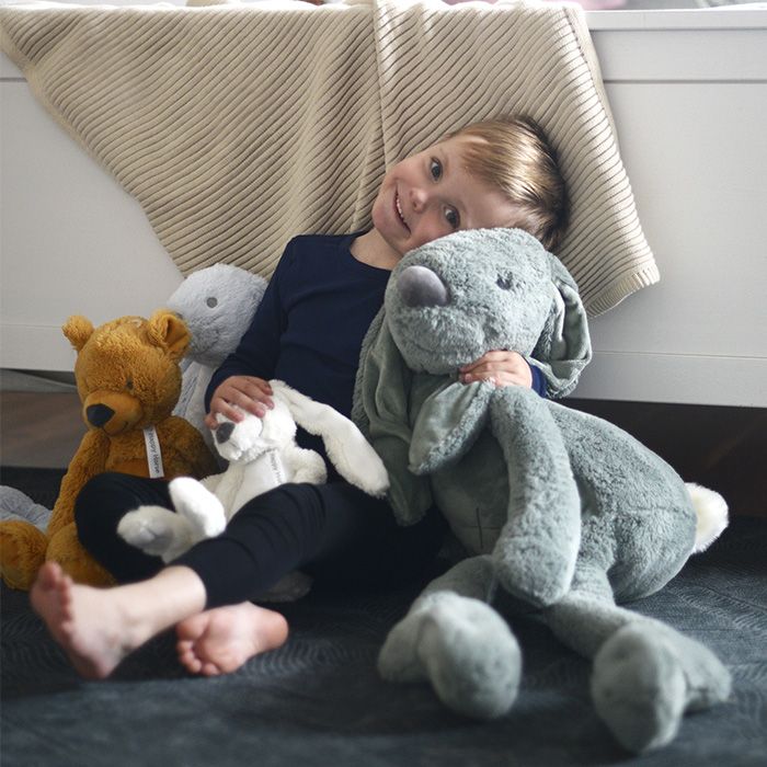 Happy Horse | Králíček Richie XXL BIG šedý 
velikost: 100 cm