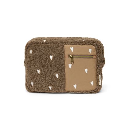 STUDIO NOOS - Teddy ORGANIZER na kočík | Brown hearts