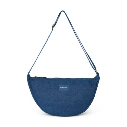 STUDIO NOOS - Denim Adult FANNY kabelka | Dark Blue