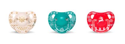 SUAVINEX | Cumlík anatomický silikón 0-6m - kolekcia WINTER