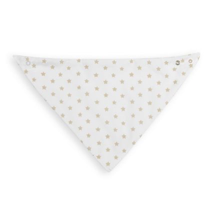 INTERBABY | Dětský šátek - hvězda - KRÉMOVÁ