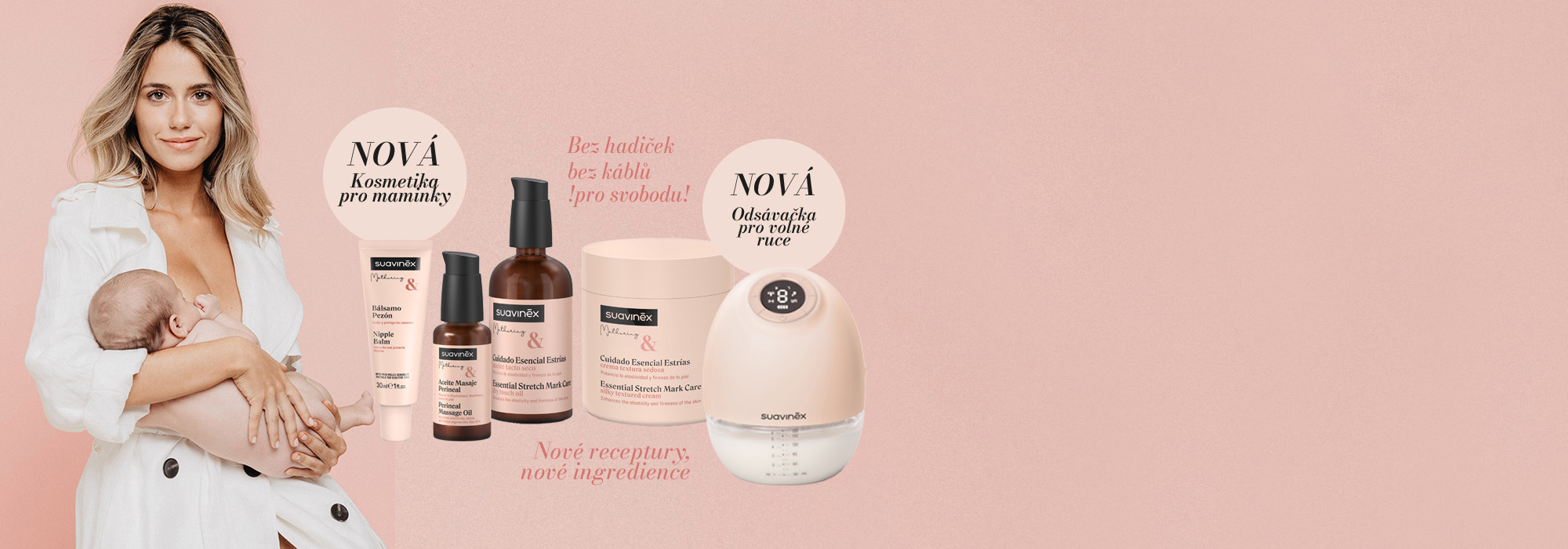 Luxusná rada kozmetiky pre mamičky
