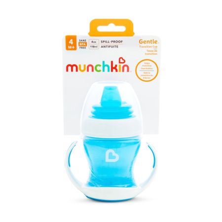 Munchkin GENTLE™ první lahvička, 118ml, 4m+, modrá