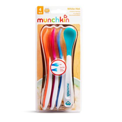 Munchkin Plastové termolžičky, 4ks
