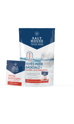 Salt House Sůl do koupele proti bolesti kloubů, 400 g + 20 ml