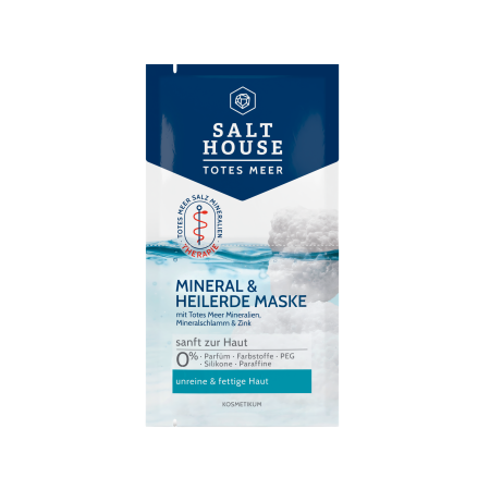 Salt House Léčivá minerální maska s mořskou solí, 2x7 ml
