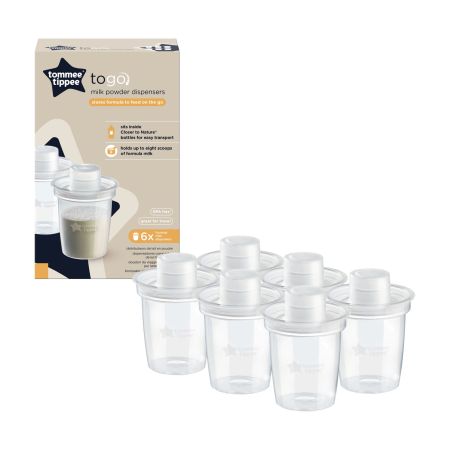 Tommee Tippee Dávkovač na sušené mléko, 6 ks