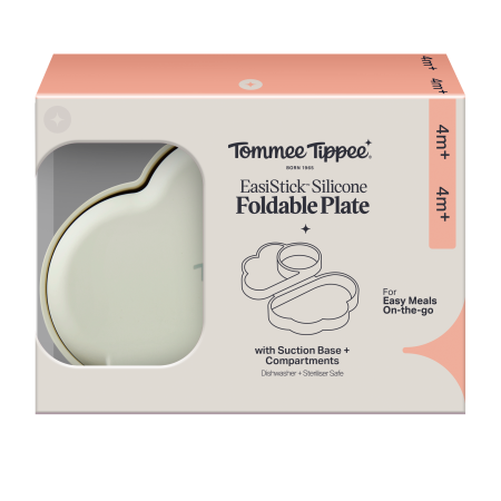 Tommee Tippee Silikonový svačinový box, zelený