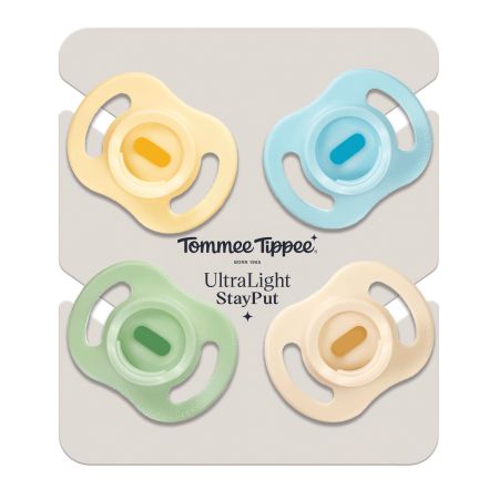 Poškozený obal - Tommee Tippee Ultra-light silikonový dudlík 0-6m, Boy, 4 ks