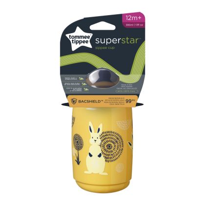 Tommee Tippee Superstar Sipper Netekoucí Hrnek 390 ml 12m+, Žlutý