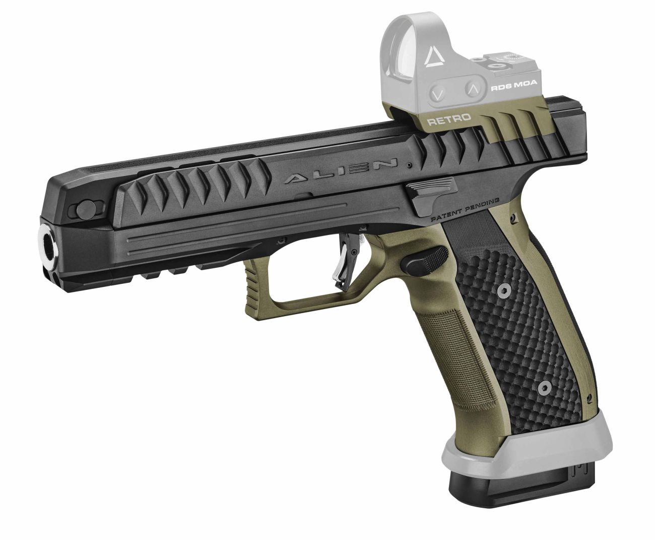 Pistole Laugo Arms Alien - Retro Kit