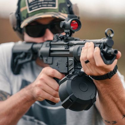 Bubnový zásobník Magpul PMAG D-50 MP pro Heckler & Koch MP5, 50 ran