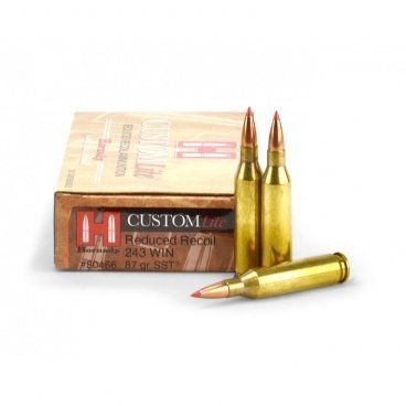 Náboj Hornady .243 Win Custom Lite, 87gr/5,7g, SST