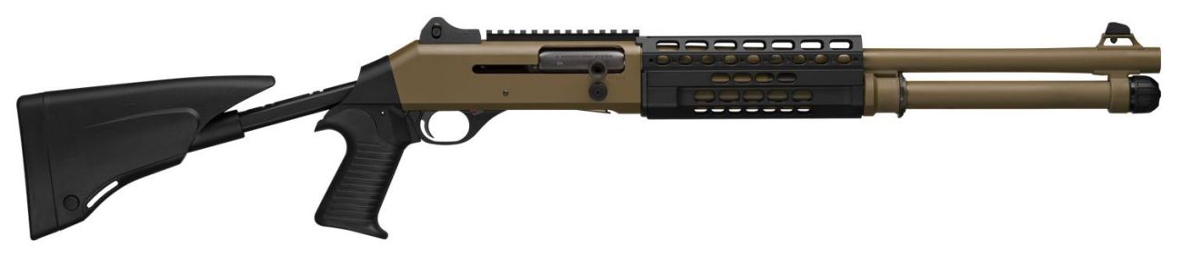 Samonabíjecí brokovnice Benelli M4 T-Pro Brown (14