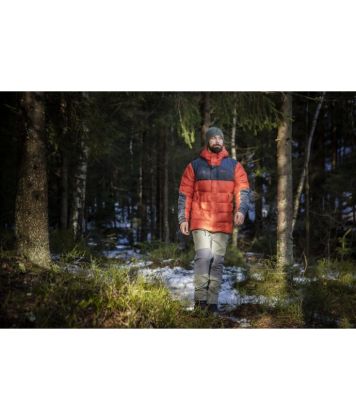 Kalhoty Bergans Fjorda Trekking Hybrid Green Mud/Solid Dark Grey