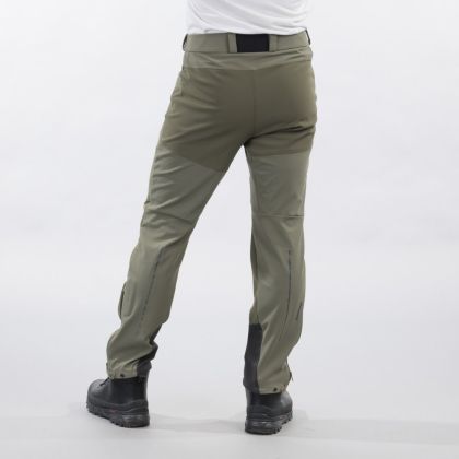 Kalhoty Bergans Istjern Warm Flex Dark Green Mud/Green Mud