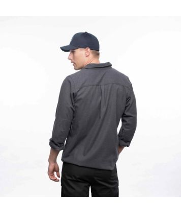 Košile Bergans Tovdal Solid Dark Grey