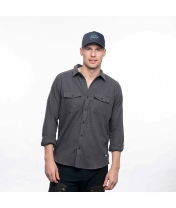 Košile Bergans Tovdal Solid Dark Grey