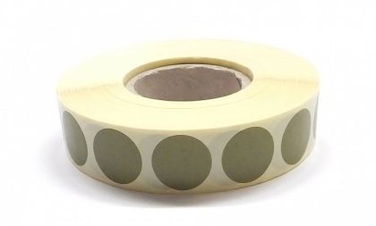 Zálepky na terče 19 mm, Zelená