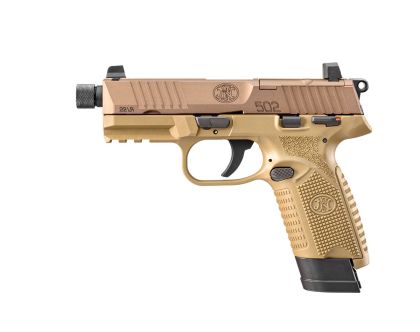 Pistole FN 502 Tactical, FDE