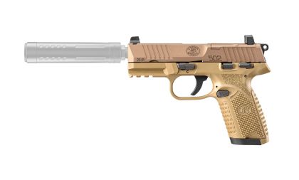 Pistole FN 502 Tactical, FDE