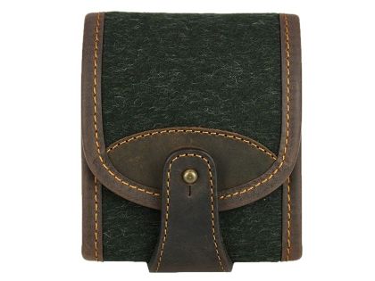 Pouzdro na 7 nábojů Artipel, Kůže/Loden