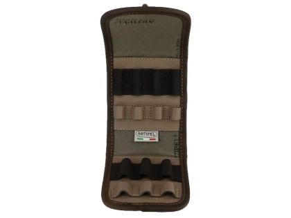 Pouzdro na 7 nábojů Artipel, Kůže/Loden
