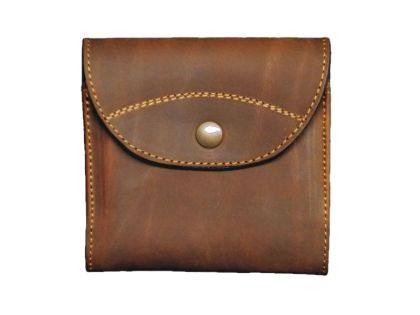 Pouzdro na 11 nábojů Artipel, Hnědá kůže